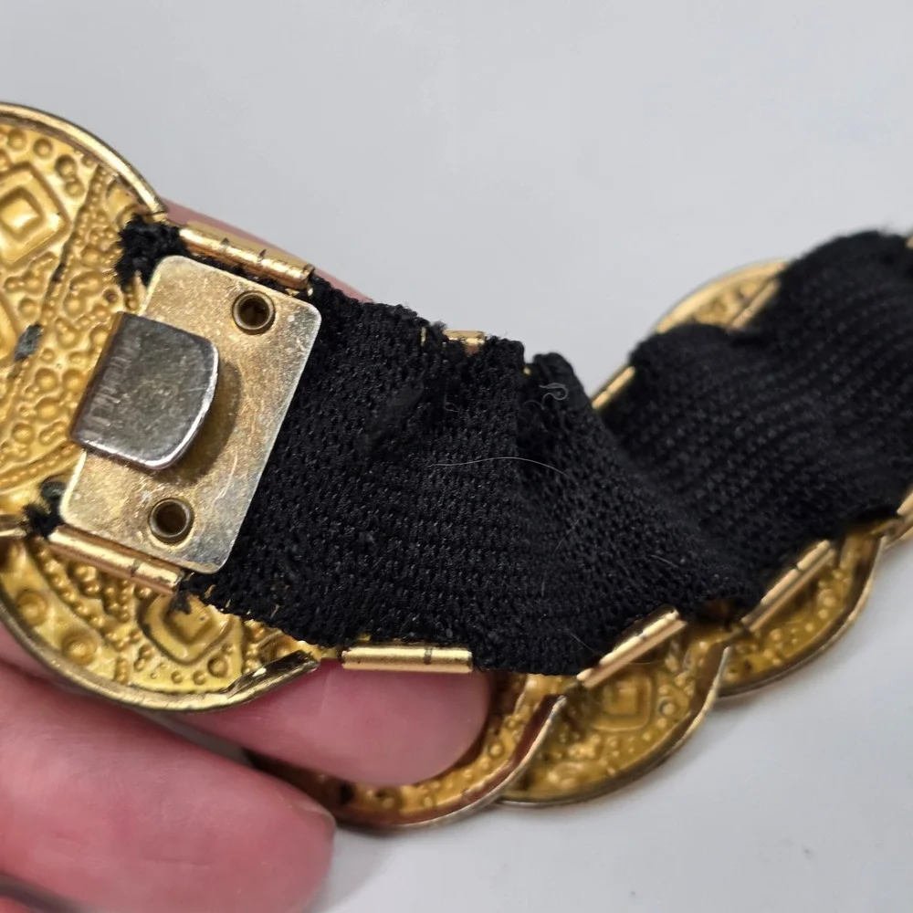 Vintage Gold Charm Belt Coin Women 24